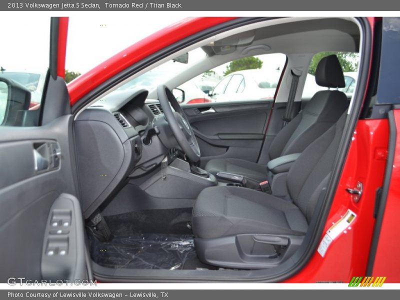 Tornado Red / Titan Black 2013 Volkswagen Jetta S Sedan