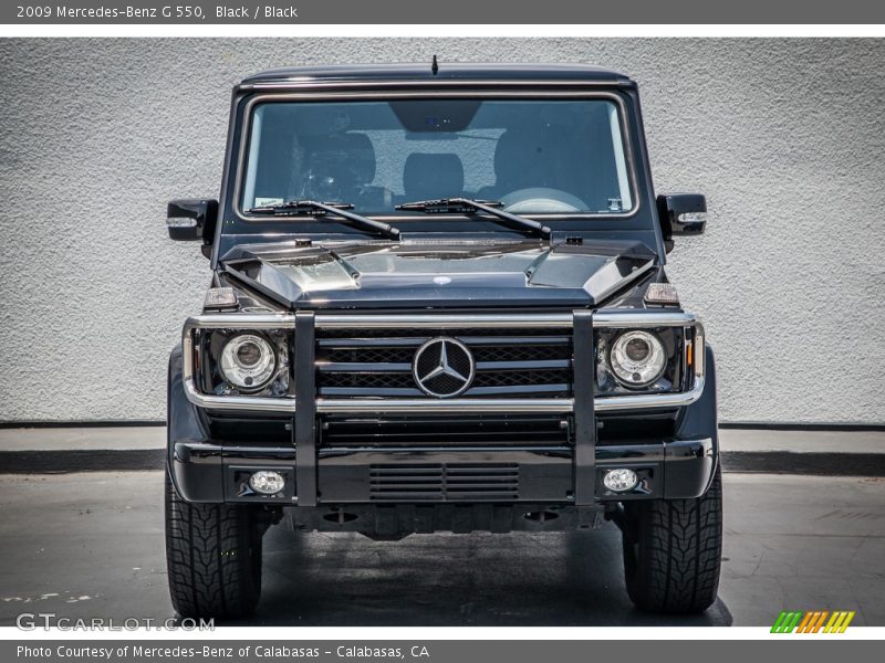 Black / Black 2009 Mercedes-Benz G 550