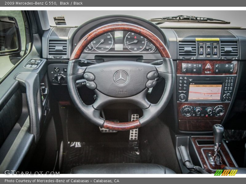 Black / Black 2009 Mercedes-Benz G 550