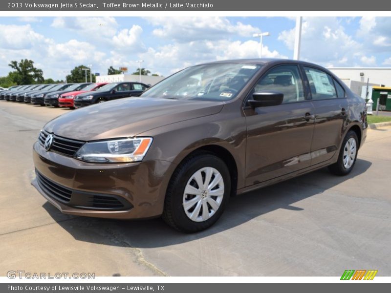 Toffee Brown Metallic / Latte Macchiato 2013 Volkswagen Jetta S Sedan