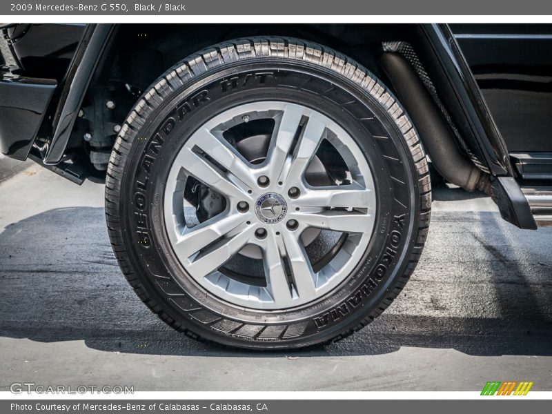 Black / Black 2009 Mercedes-Benz G 550