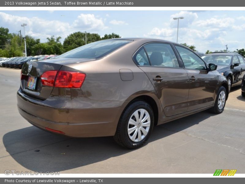 Toffee Brown Metallic / Latte Macchiato 2013 Volkswagen Jetta S Sedan