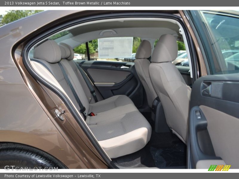 Toffee Brown Metallic / Latte Macchiato 2013 Volkswagen Jetta S Sedan