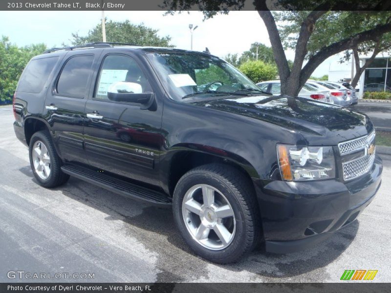 Black / Ebony 2013 Chevrolet Tahoe LT