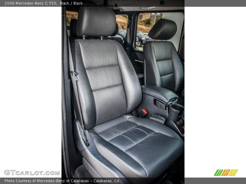 Black / Black 2009 Mercedes-Benz G 550