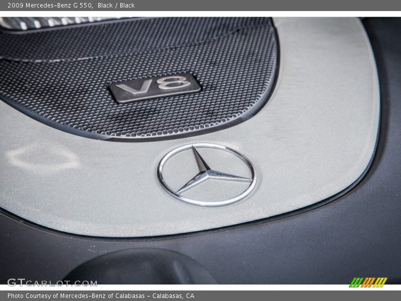 Black / Black 2009 Mercedes-Benz G 550