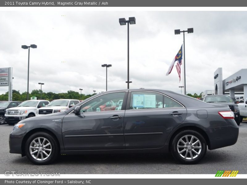 Magnetic Gray Metallic / Ash 2011 Toyota Camry Hybrid