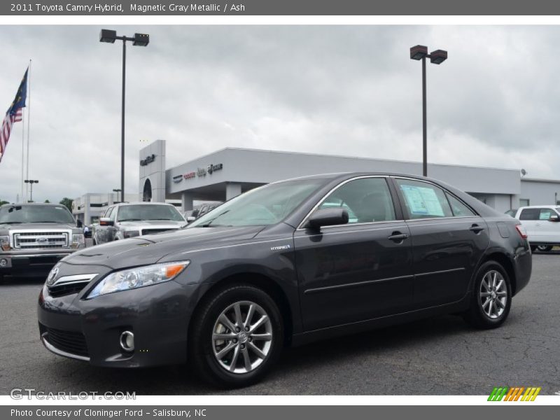 Magnetic Gray Metallic / Ash 2011 Toyota Camry Hybrid