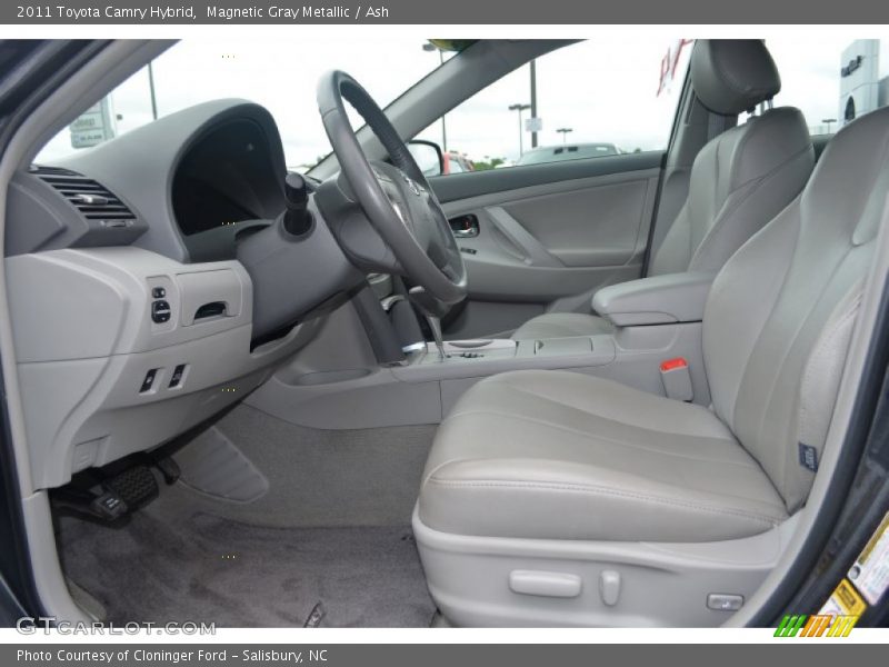 Magnetic Gray Metallic / Ash 2011 Toyota Camry Hybrid