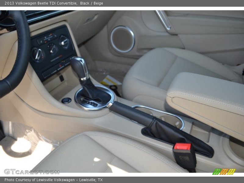 Black / Beige 2013 Volkswagen Beetle TDI Convertible