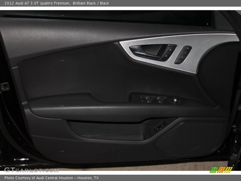 Brilliant Black / Black 2012 Audi A7 3.0T quattro Premium