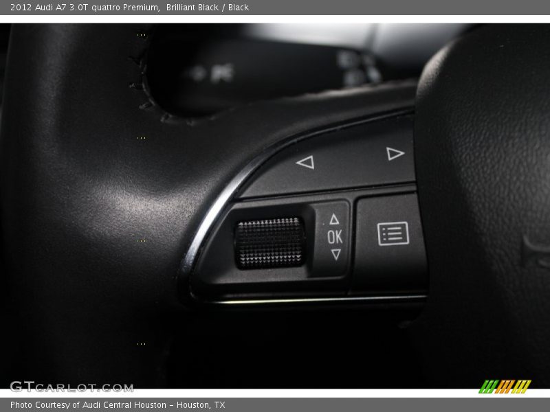 Brilliant Black / Black 2012 Audi A7 3.0T quattro Premium