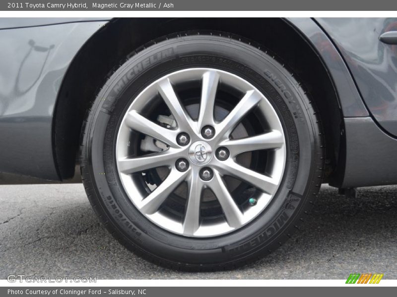 Magnetic Gray Metallic / Ash 2011 Toyota Camry Hybrid