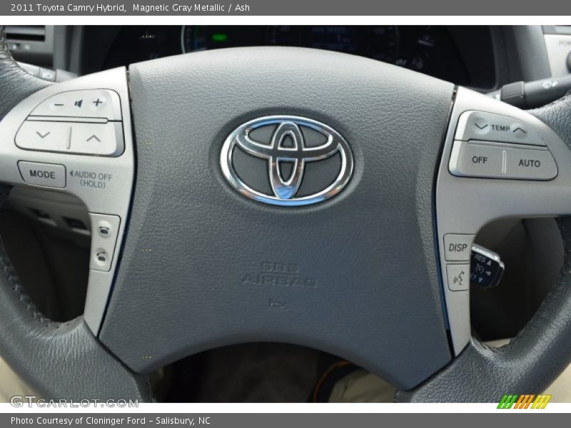 Magnetic Gray Metallic / Ash 2011 Toyota Camry Hybrid