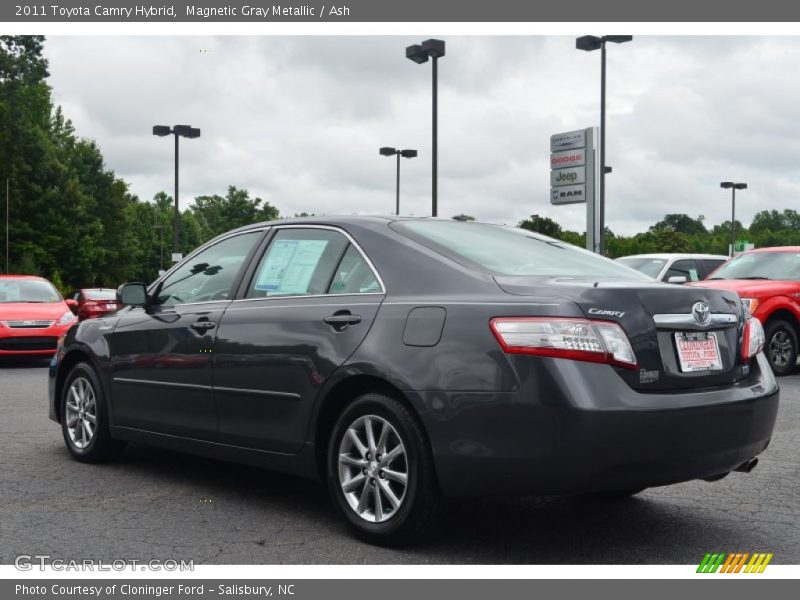 Magnetic Gray Metallic / Ash 2011 Toyota Camry Hybrid