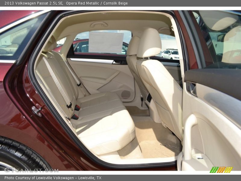 Opera Red Metallic / Cornsilk Beige 2013 Volkswagen Passat 2.5L SE