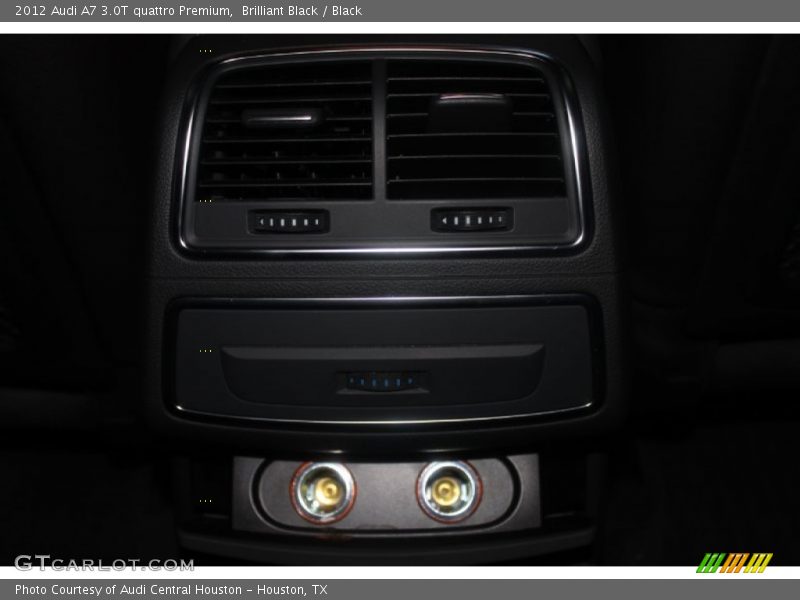 Brilliant Black / Black 2012 Audi A7 3.0T quattro Premium