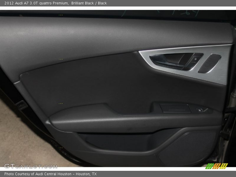 Brilliant Black / Black 2012 Audi A7 3.0T quattro Premium