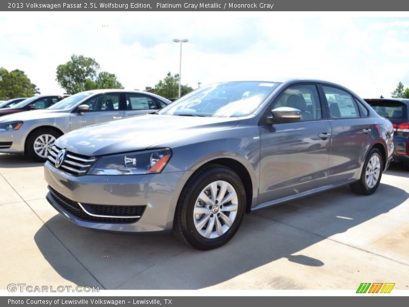 Platinum Gray Metallic / Moonrock Gray 2013 Volkswagen Passat 2.5L Wolfsburg Edition