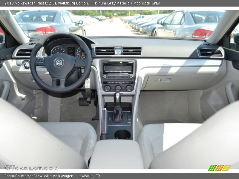 Platinum Gray Metallic / Moonrock Gray 2013 Volkswagen Passat 2.5L Wolfsburg Edition