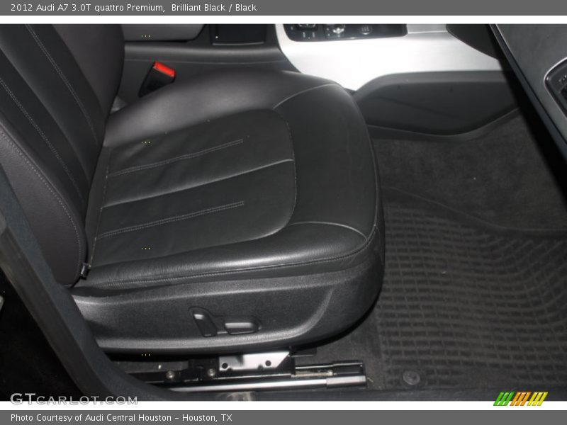 Brilliant Black / Black 2012 Audi A7 3.0T quattro Premium