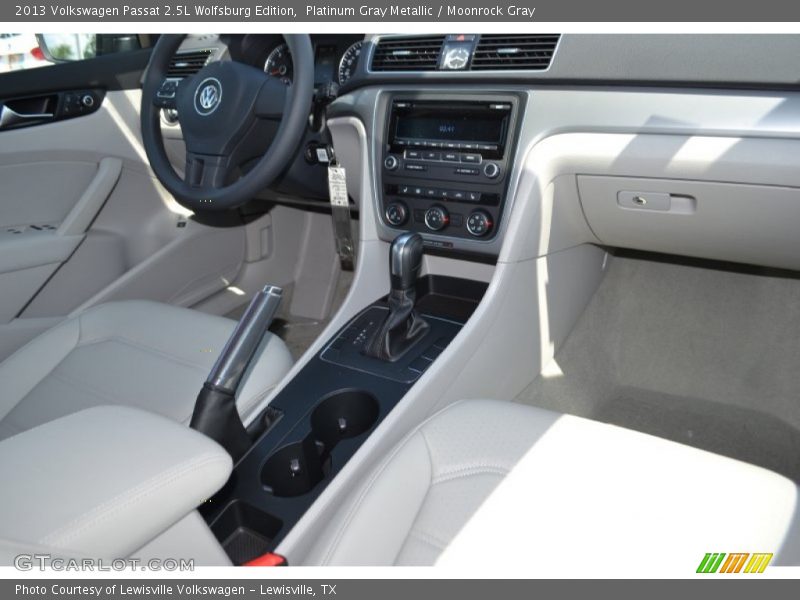 Platinum Gray Metallic / Moonrock Gray 2013 Volkswagen Passat 2.5L Wolfsburg Edition