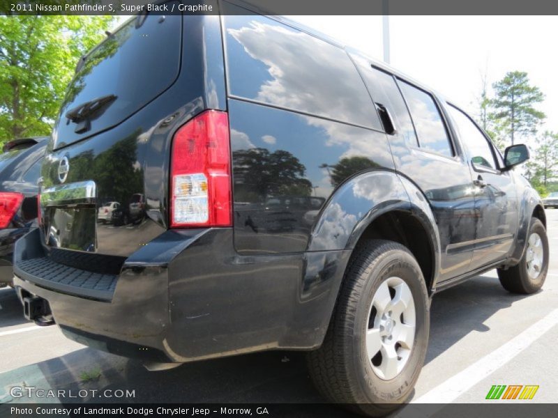 Super Black / Graphite 2011 Nissan Pathfinder S