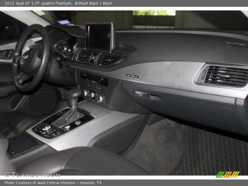 Brilliant Black / Black 2012 Audi A7 3.0T quattro Premium