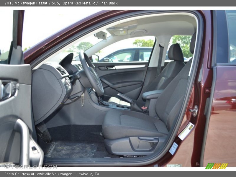 Opera Red Metallic / Titan Black 2013 Volkswagen Passat 2.5L S