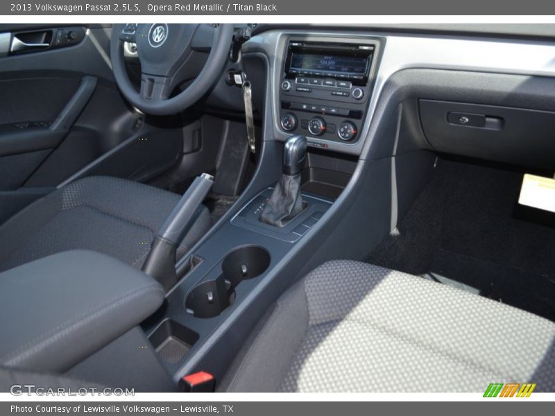 Opera Red Metallic / Titan Black 2013 Volkswagen Passat 2.5L S