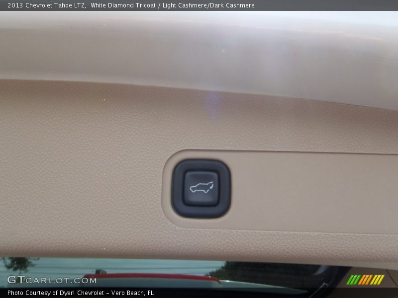 White Diamond Tricoat / Light Cashmere/Dark Cashmere 2013 Chevrolet Tahoe LTZ