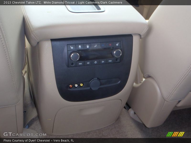 White Diamond Tricoat / Light Cashmere/Dark Cashmere 2013 Chevrolet Tahoe LTZ