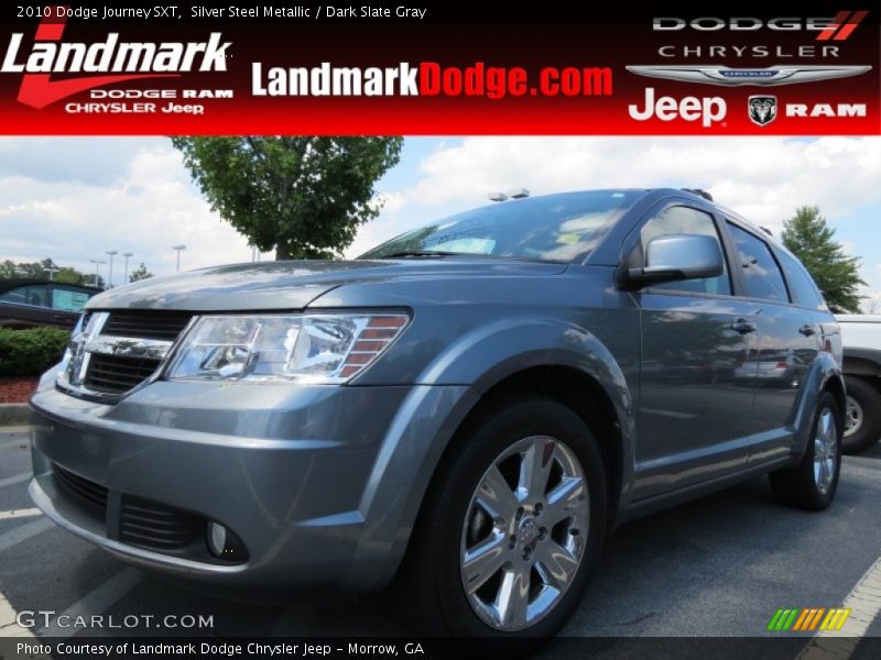 Silver Steel Metallic / Dark Slate Gray 2010 Dodge Journey SXT