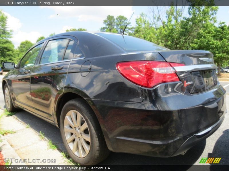 Black / Black 2011 Chrysler 200 Touring
