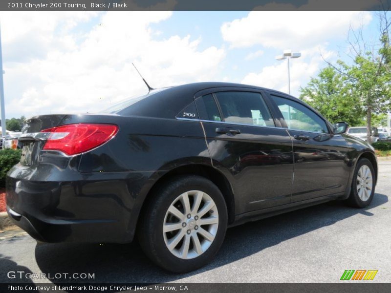 Black / Black 2011 Chrysler 200 Touring