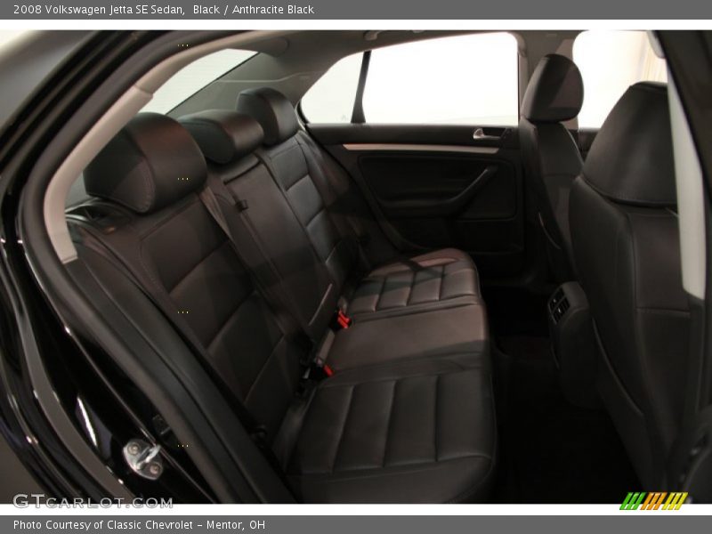 Black / Anthracite Black 2008 Volkswagen Jetta SE Sedan