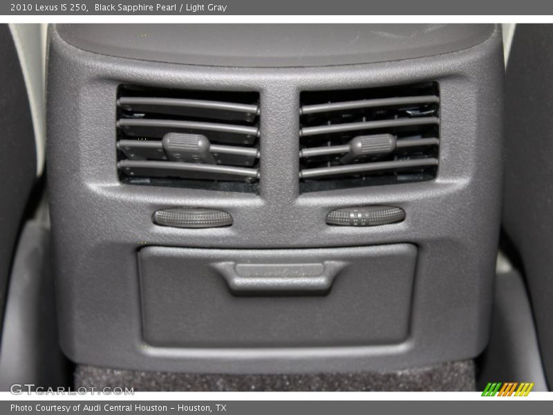 Black Sapphire Pearl / Light Gray 2010 Lexus IS 250