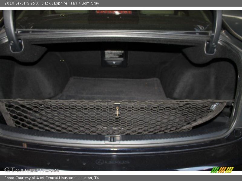 Black Sapphire Pearl / Light Gray 2010 Lexus IS 250