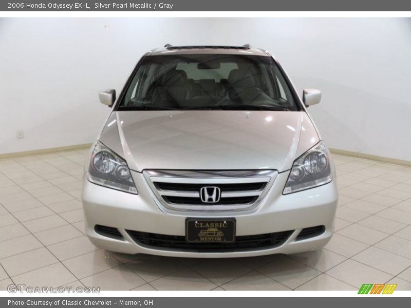 Silver Pearl Metallic / Gray 2006 Honda Odyssey EX-L