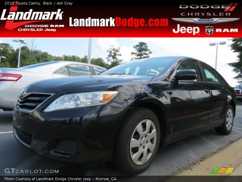 Black / Ash Gray 2010 Toyota Camry
