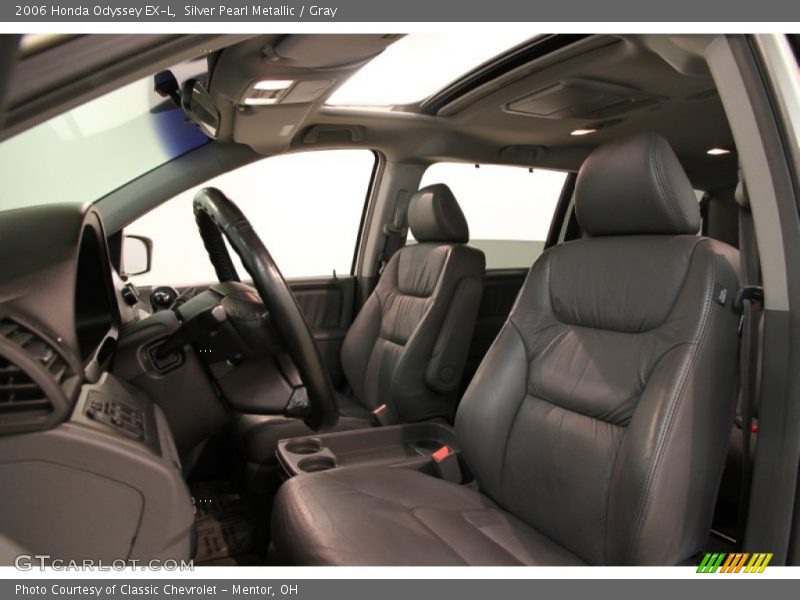 Silver Pearl Metallic / Gray 2006 Honda Odyssey EX-L
