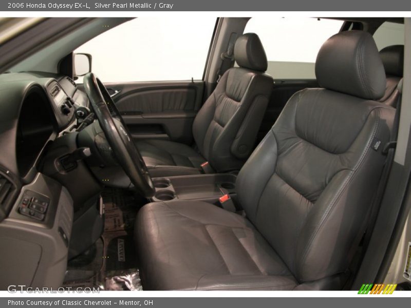 Silver Pearl Metallic / Gray 2006 Honda Odyssey EX-L