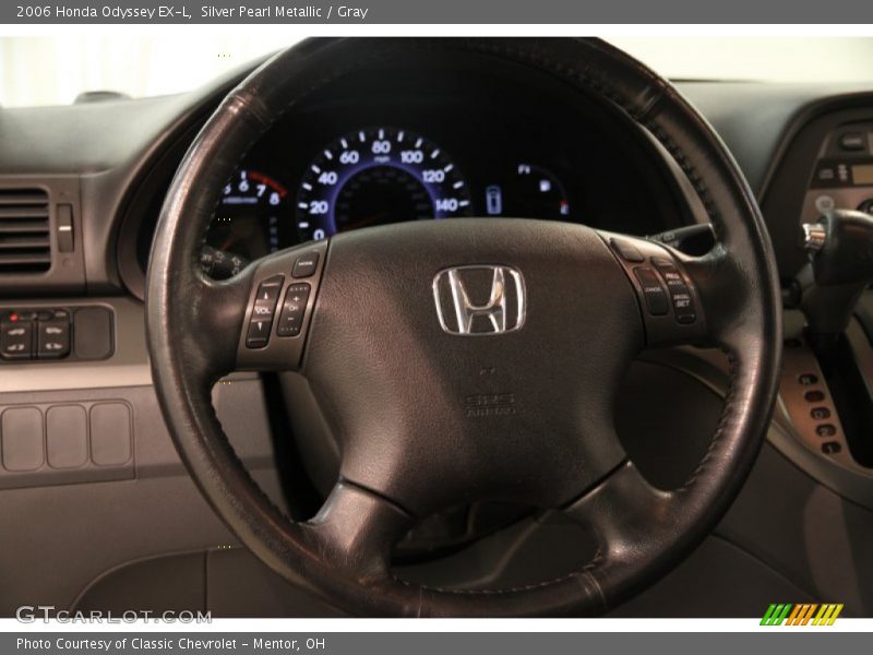Silver Pearl Metallic / Gray 2006 Honda Odyssey EX-L