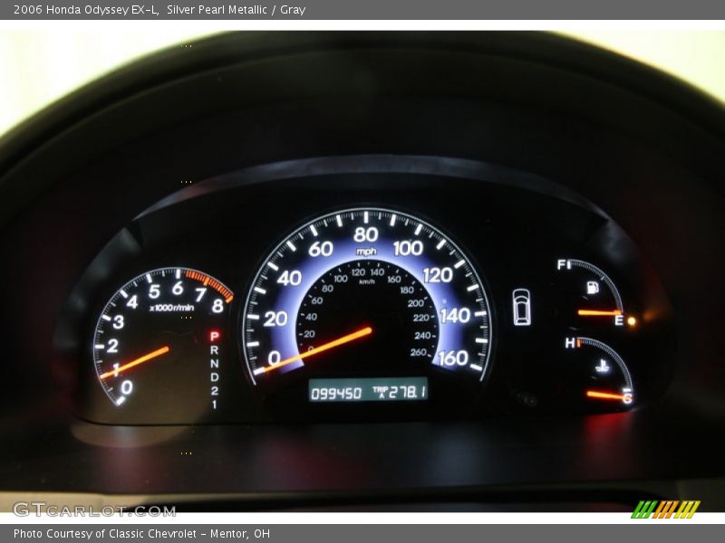 Silver Pearl Metallic / Gray 2006 Honda Odyssey EX-L