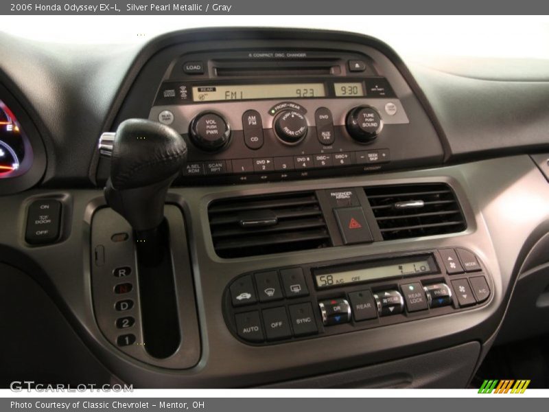 Silver Pearl Metallic / Gray 2006 Honda Odyssey EX-L