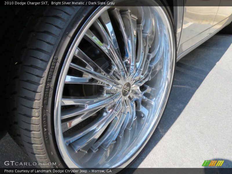 Bright Silver Metallic / Dark Slate Gray 2010 Dodge Charger SXT