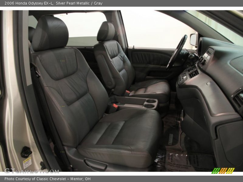 Silver Pearl Metallic / Gray 2006 Honda Odyssey EX-L