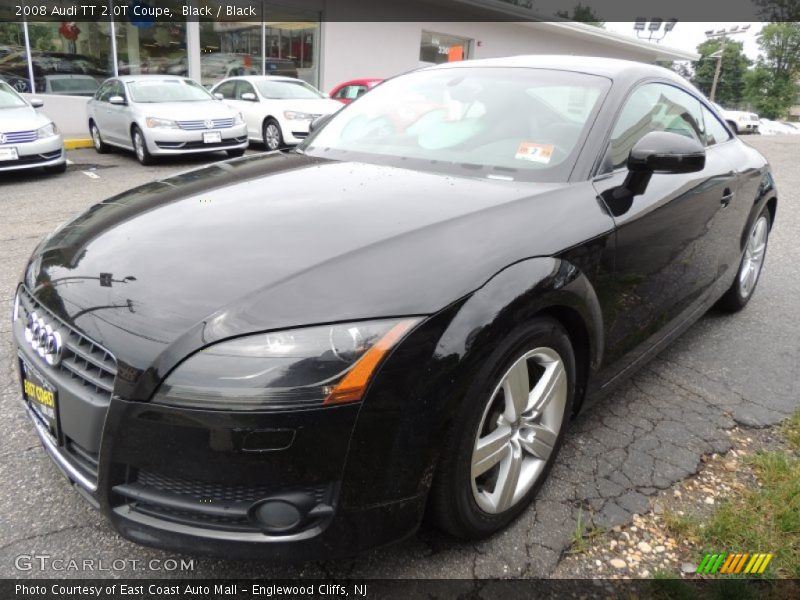 Black / Black 2008 Audi TT 2.0T Coupe