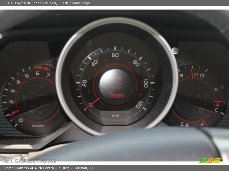 Black / Sand Beige 2010 Toyota 4Runner SR5 4x4