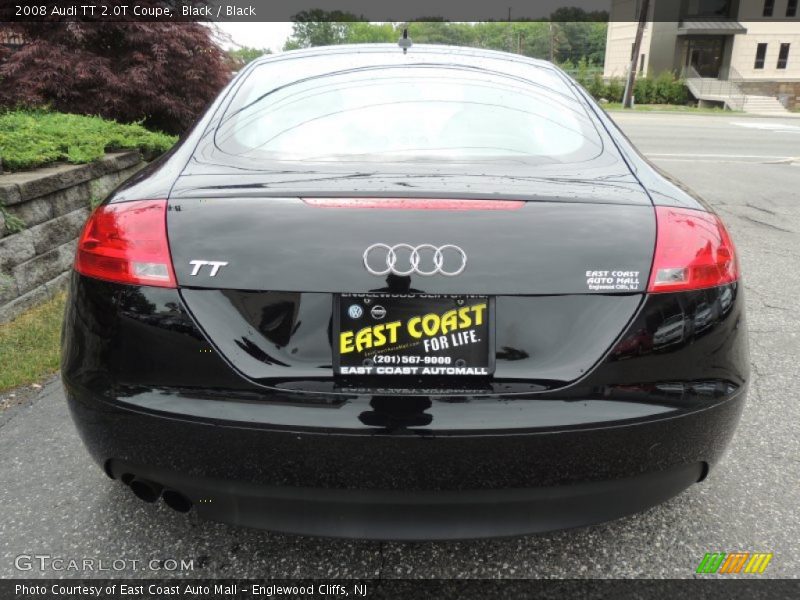 Black / Black 2008 Audi TT 2.0T Coupe